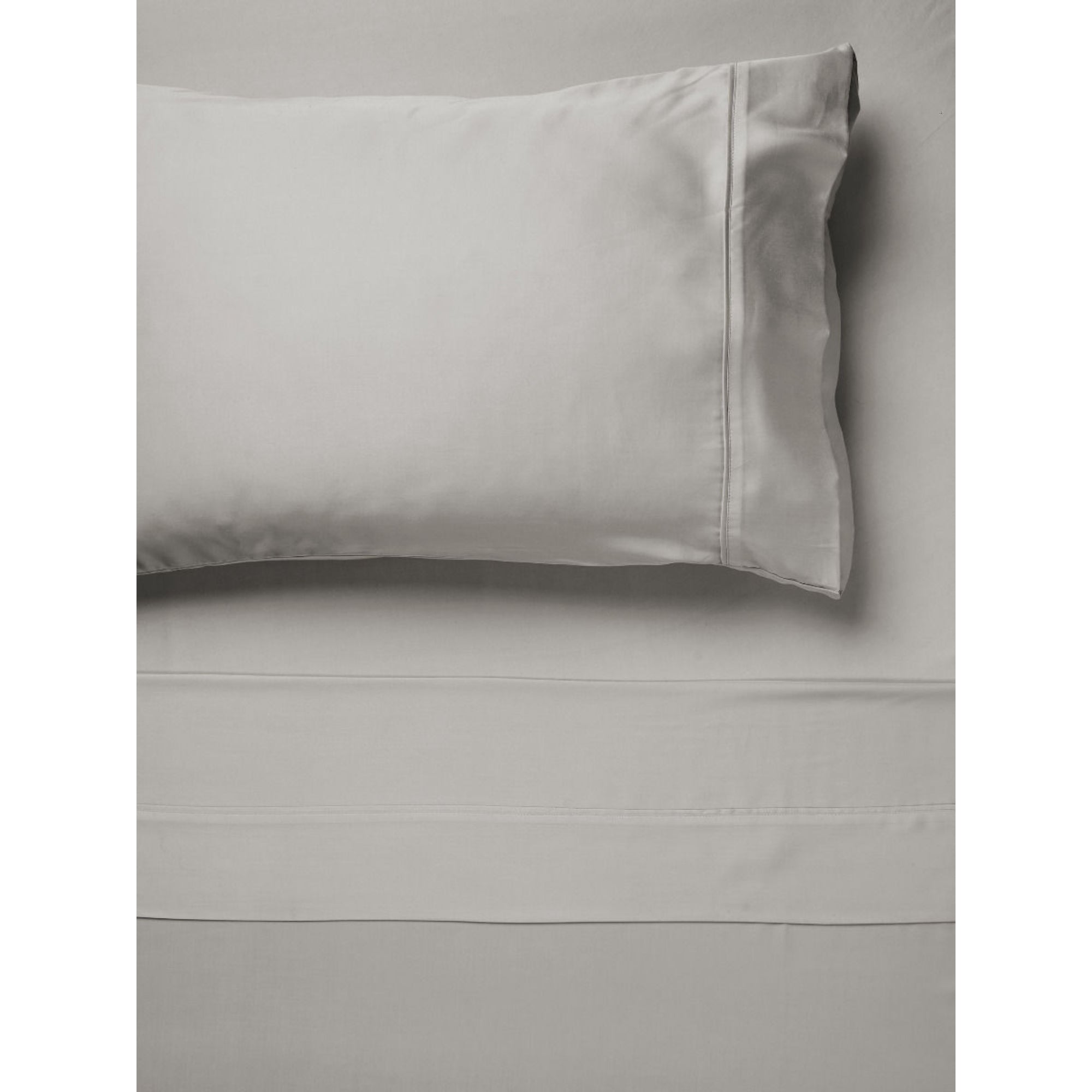 Linen House Tencel King Sheet Set - Silver