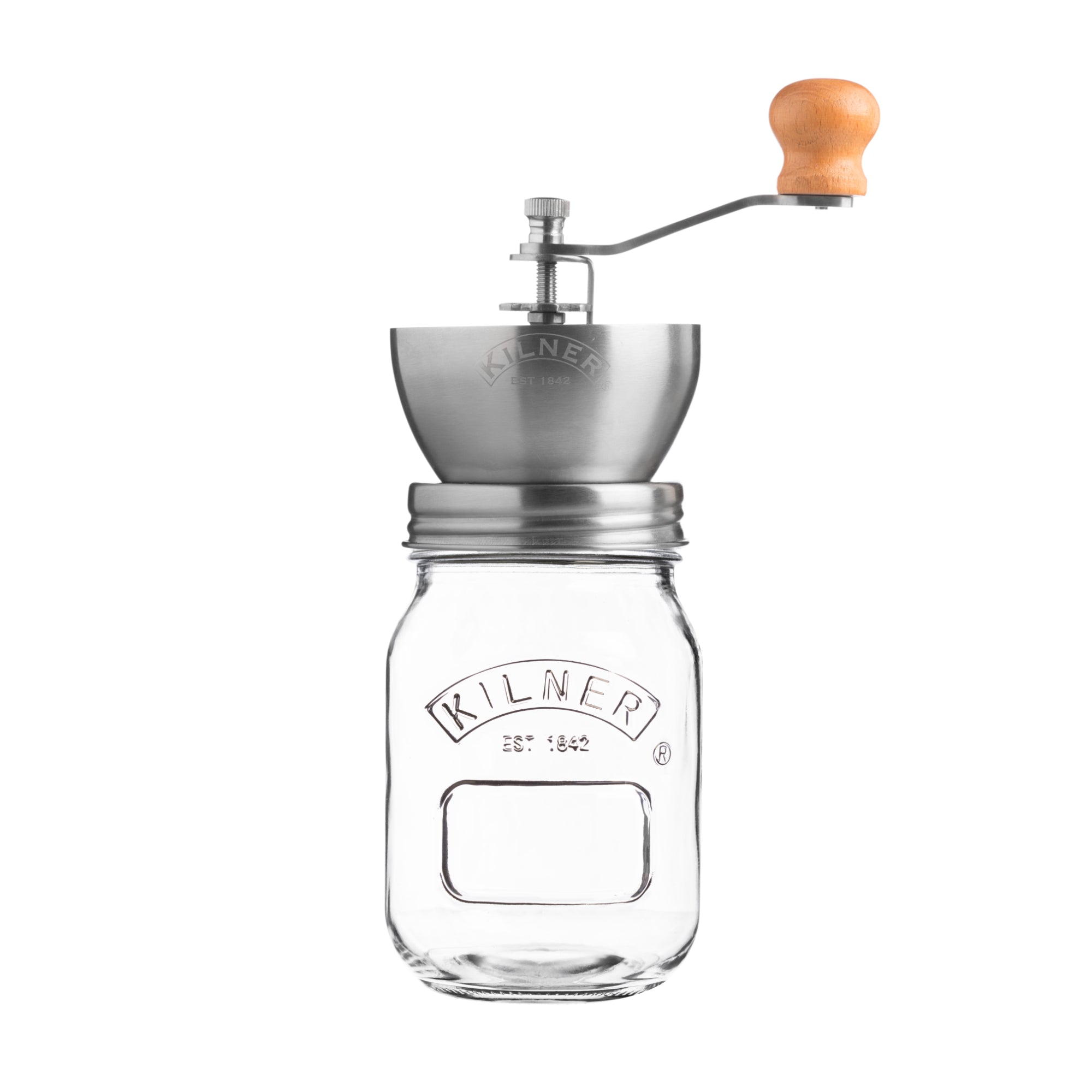 Kilner 500ml Coffee Grinder - clear
