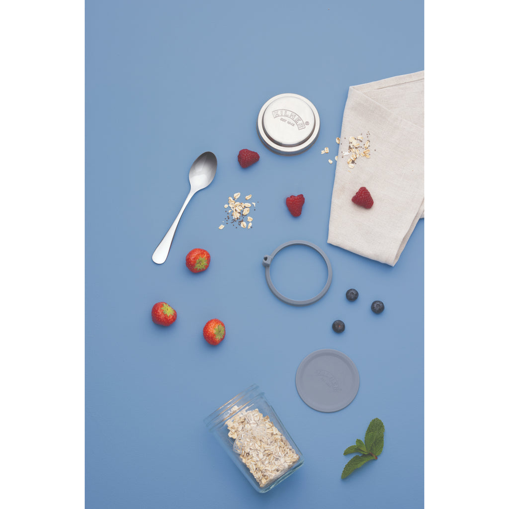 Kilner Breakfast Jar Set, 350ml, Clear 01792