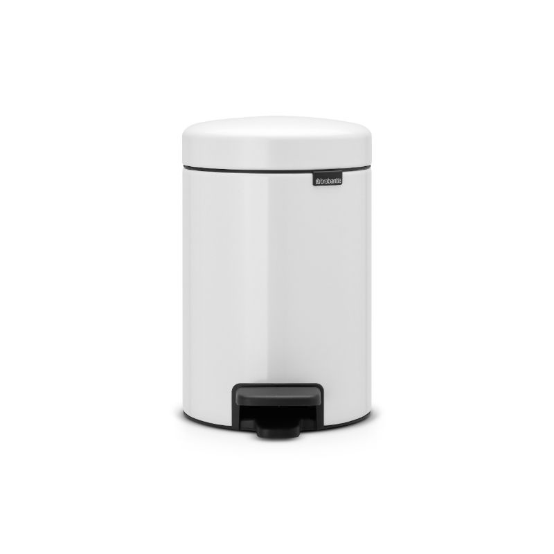 Brabantia newICON 3L Pedal Bin - White