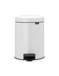Brabantia newICON 5L Pedal Bin -White