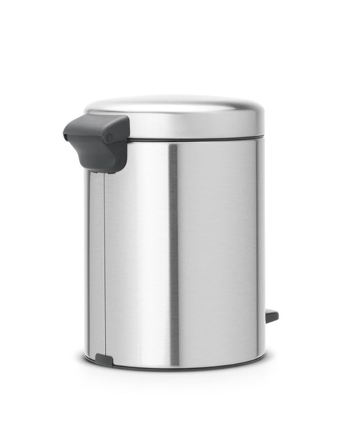 Brabantia newICON 5L Pedal Bin - Matte Steel