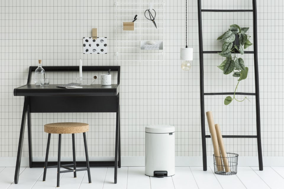 Brabantia newICON 12L Pedal Bin - White