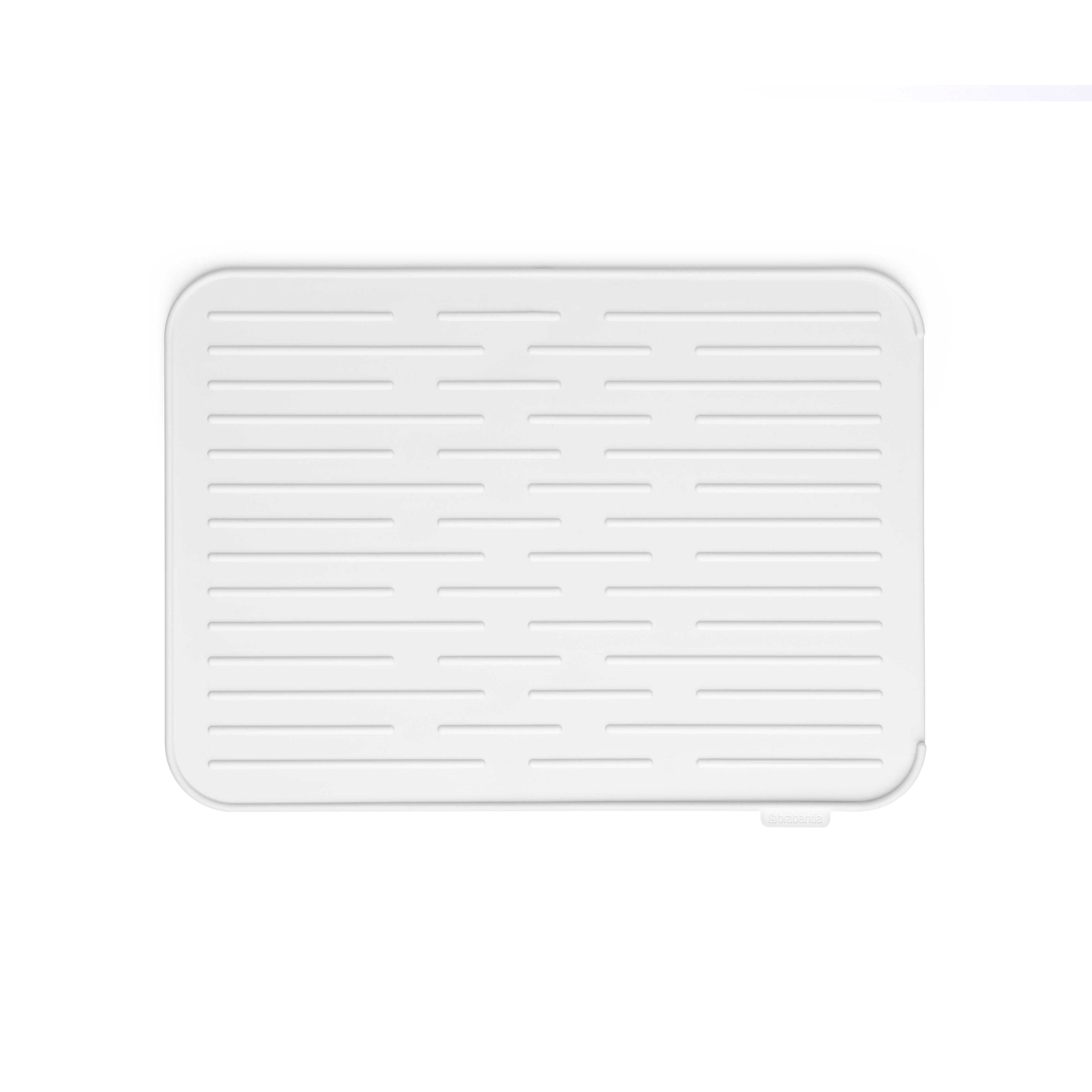 Brabantia Silicone Dish Drying Rack - Light Grey
