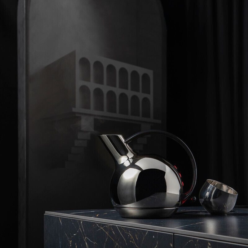 Bugatti Italy Giulietta Kettle - Chrome  02-GTCRNU