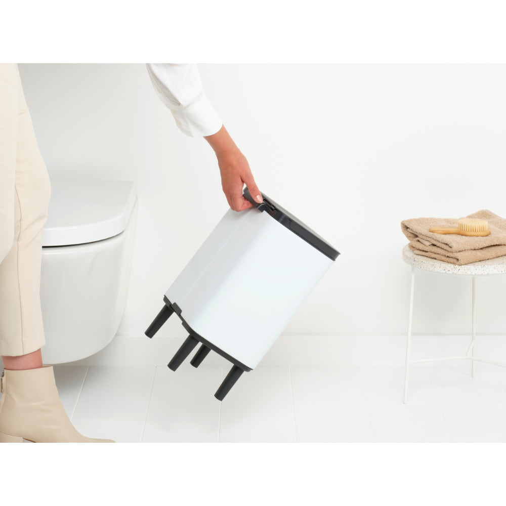Brabantia Bo 7L Waste Bin Hi - White