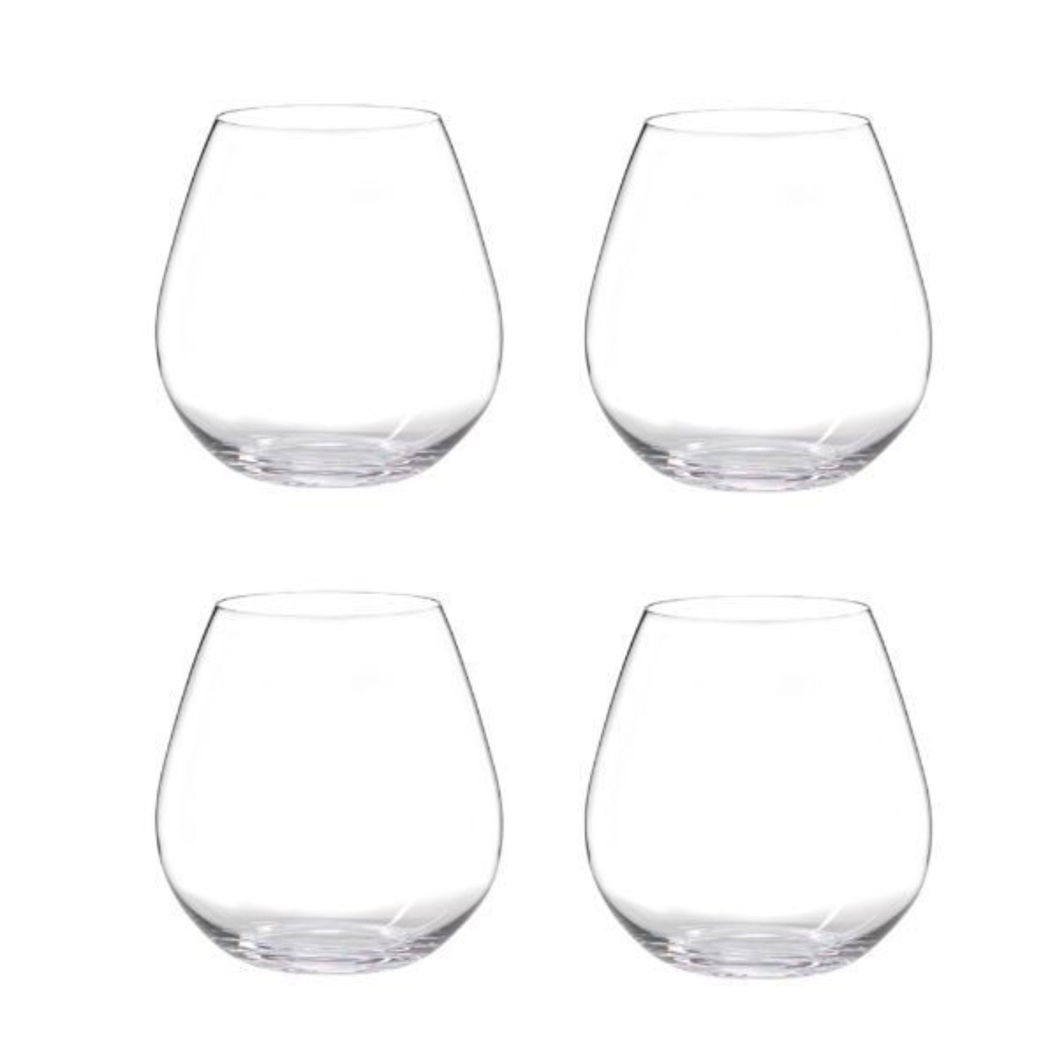 Riedel O Wine Tumbler Pinot Noir Glass - Set of 4