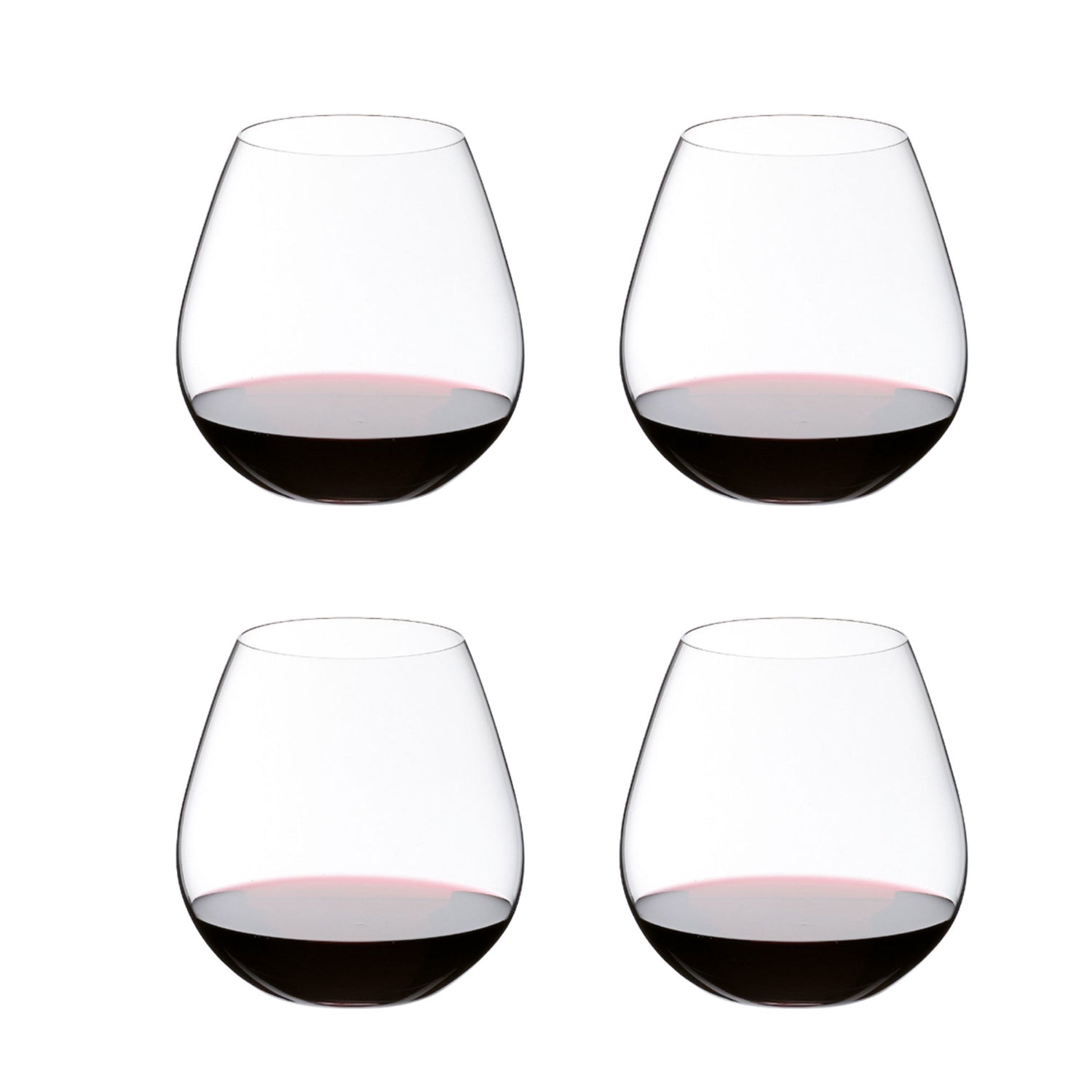 Riedel O Wine Tumbler Pinot Noir Glass - Set of 4