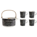Marimekko Oiva/Siirtolapuutarha Teapot & Mugs Set - Rasymatto