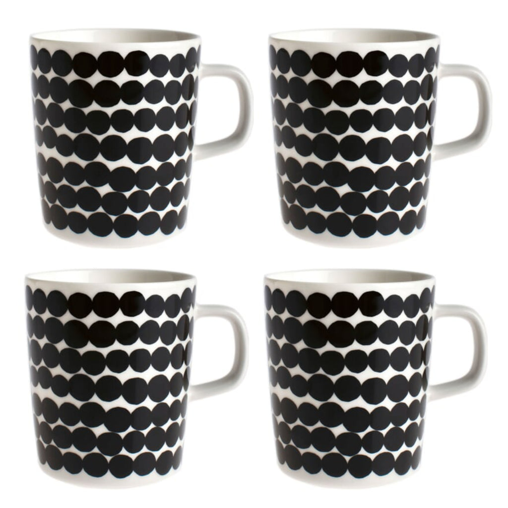 Marimekko Oiva/Siirtolapuutarha Teapot & Mugs Set - Rasymatto