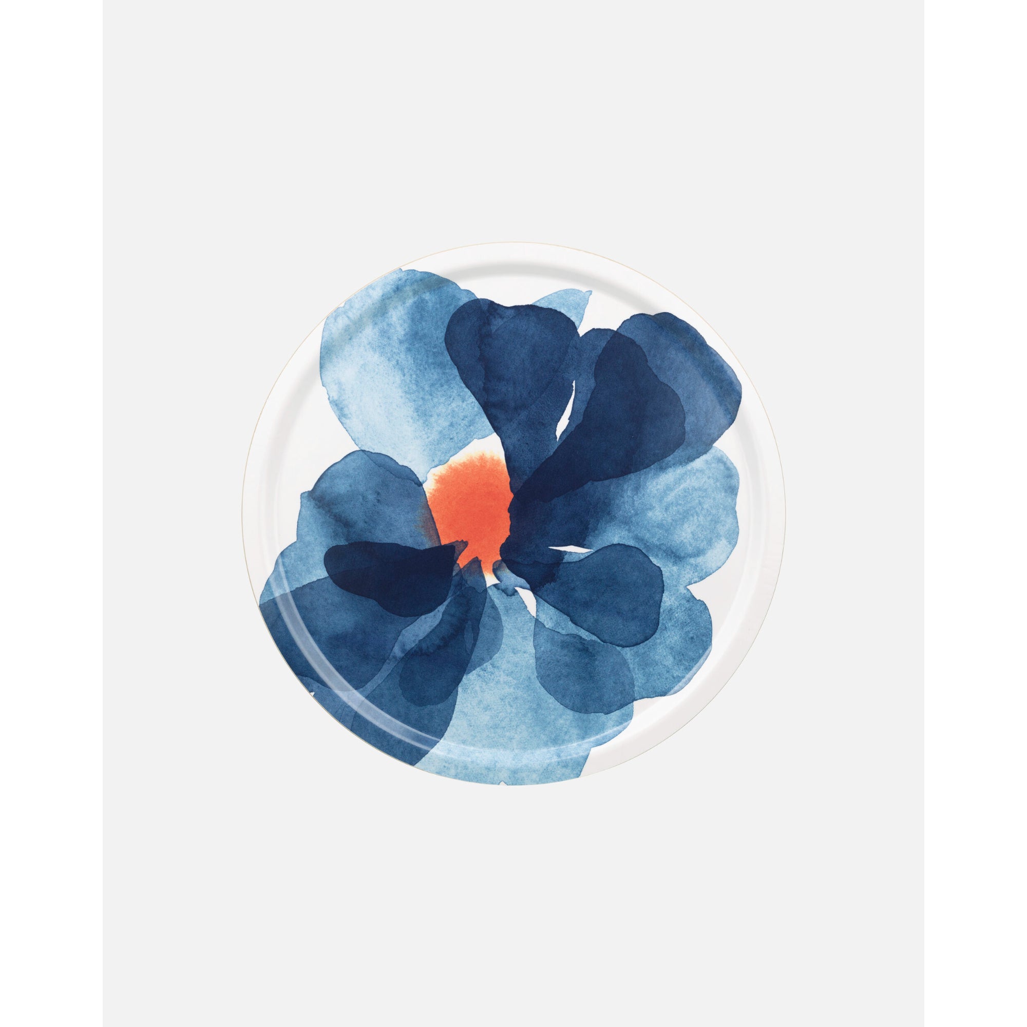Marimekko Valssi 46cm Tray - White/Blue