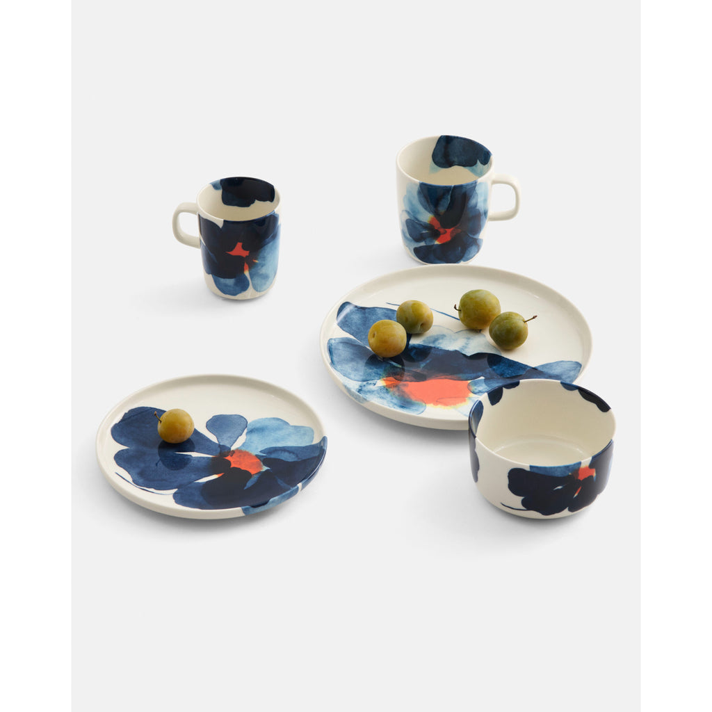 Marimekko Valssi 46cm Tray - White/Blue