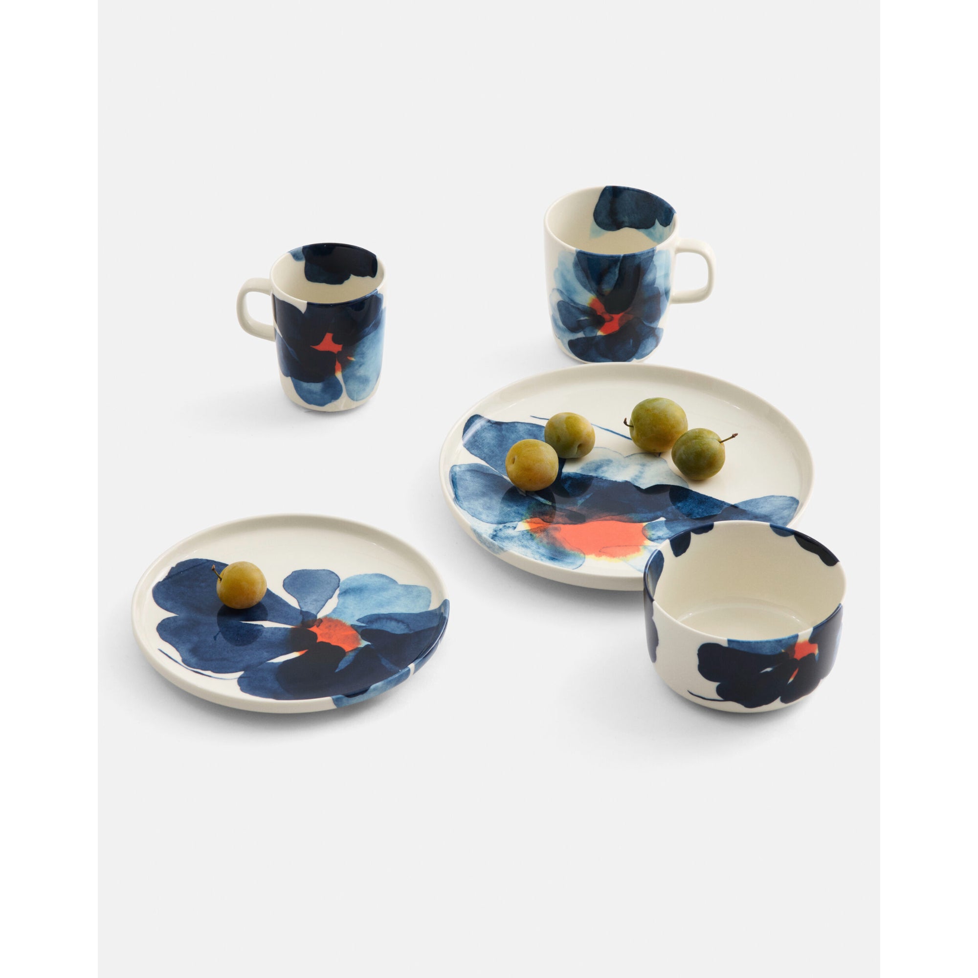 Marimekko Oiva/Valssi 200ml Coffee Cup 2 Piece Set
