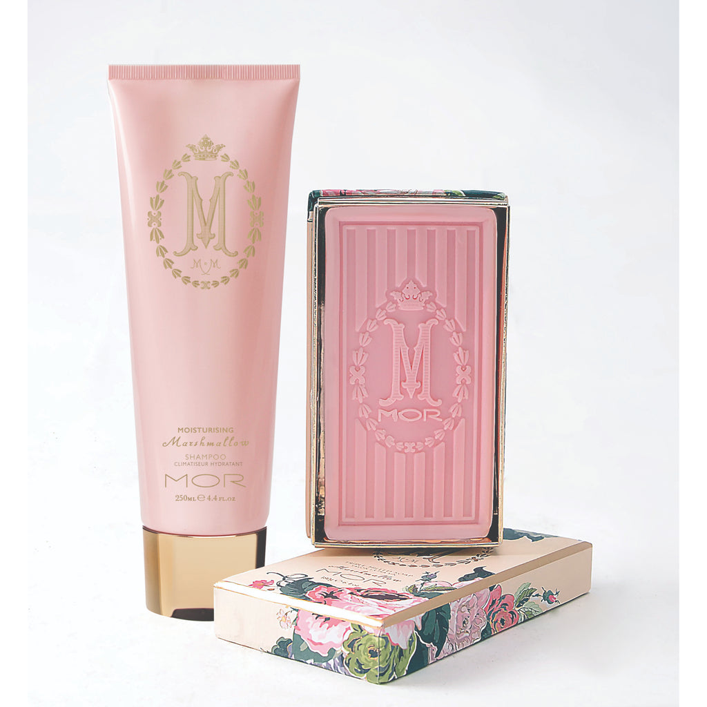 MOR Marshmallow Hand Cream, Soap and Perfumette Set