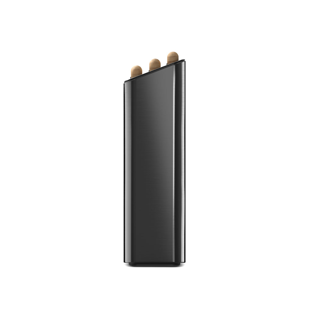 Joseph Joseph Folio Steel Bamboo 3 Piece Board Set - Black