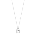 Georg Jensen Jewellery Offspring Necklace with Pendant, Small - Sterling Silver