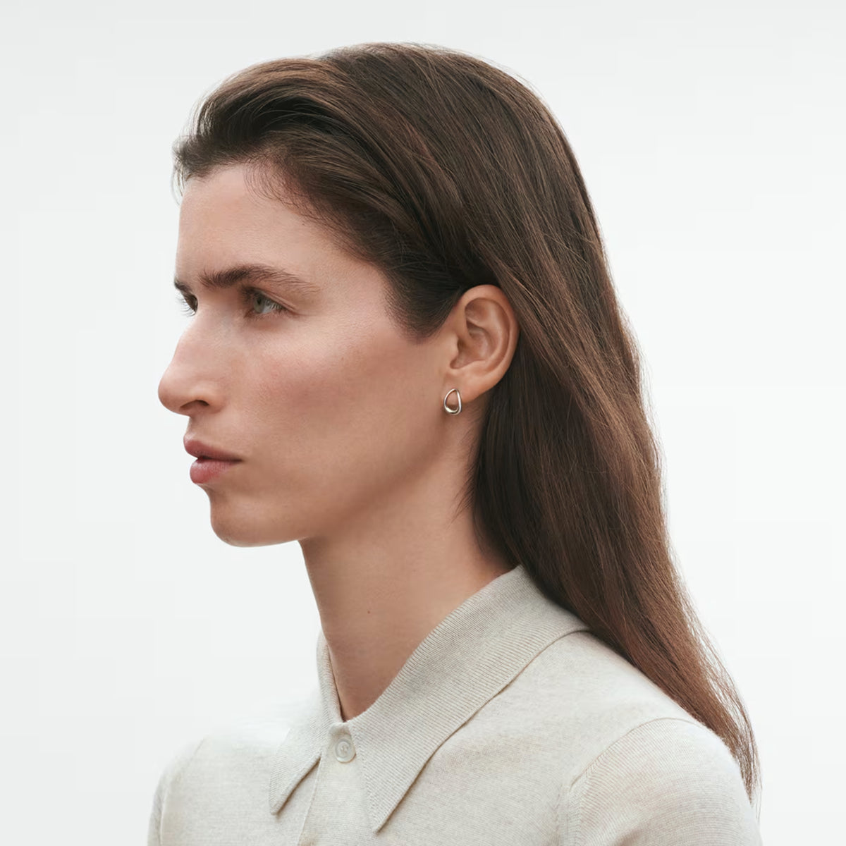 Georg Jensen Jewellery Offspring Earstuds - Sterling Silver