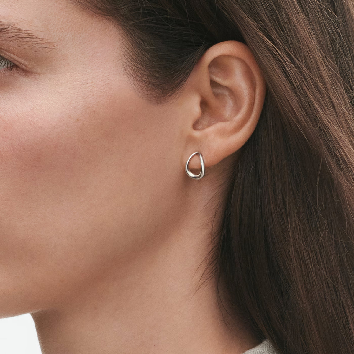 Georg Jensen Jewellery Offspring Earstuds - Sterling Silver