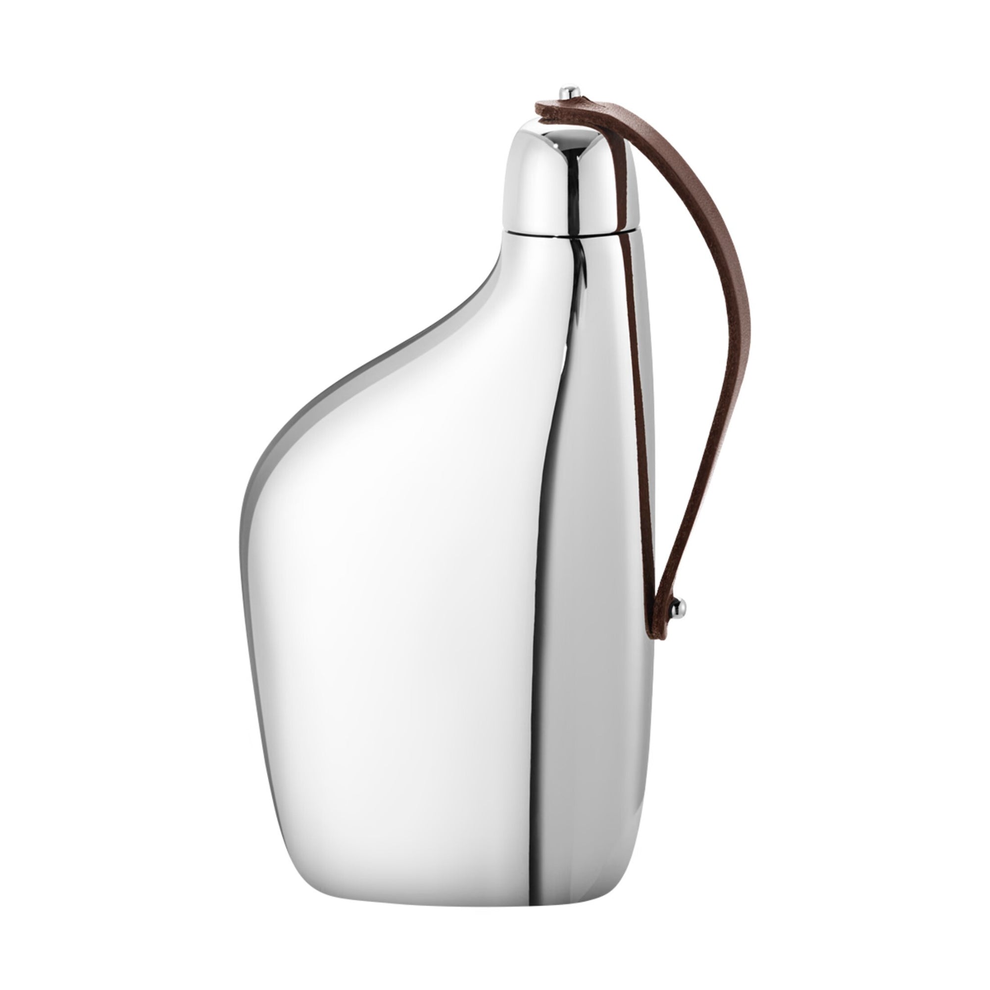 Georg Jensen Sky Stainless Steel Hip Flask - Silver
