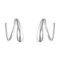 Georg Jensen Jewellery Mercy Swirl Earrings - Sterling Silver