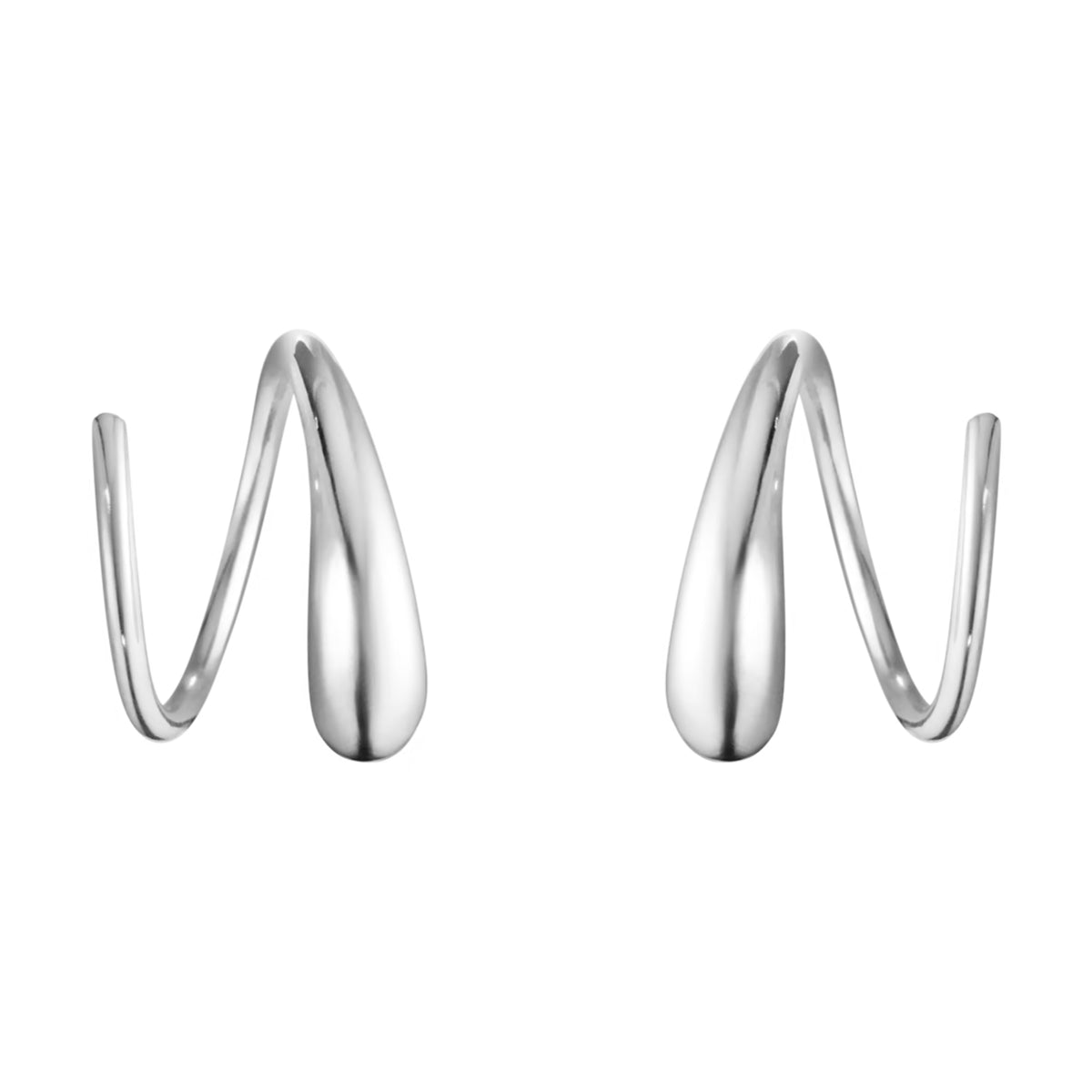 Georg Jensen Jewellery Mercy Swirl Earrings - Sterling Silver