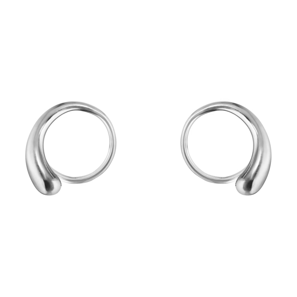 Georg Jensen Jewellery Mercy Swirl Earrings - Sterling Silver
