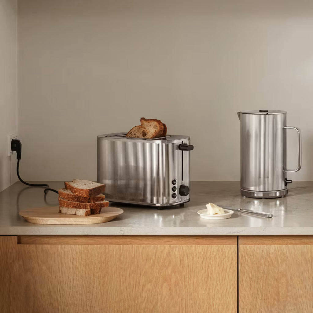 Georg Jensen Bernadotte Stainless Steel Toaster - Silver