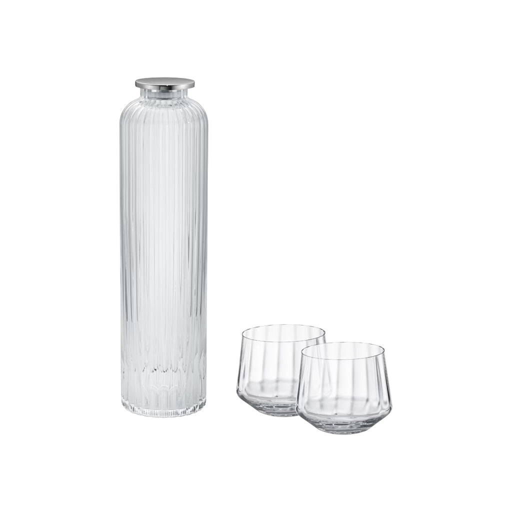 Georg Jensen Bernadotte Set: Carafe with Glasses