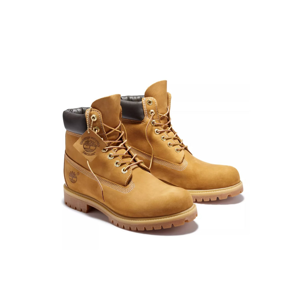 Timberland Men's 6-inch Premium Waterproof Boot Size 11 - Wheat Nubuck