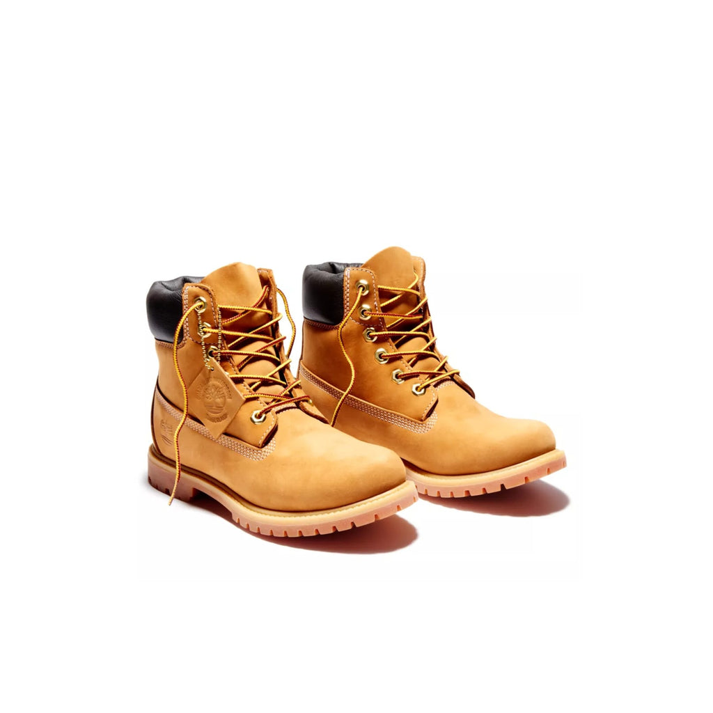 Timberland Women's 6-inch Premium Waterproof Boot Size 05 - Wheat Nubuck