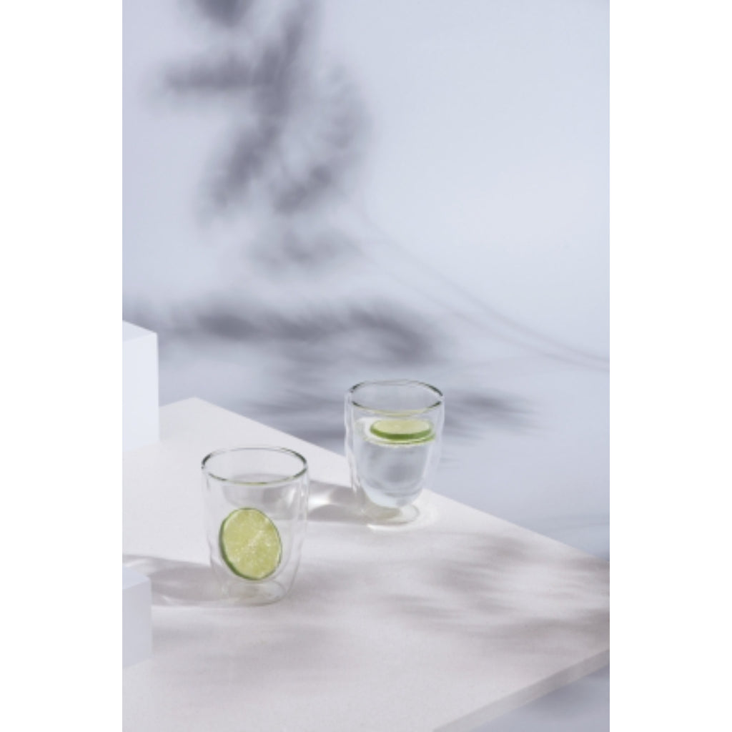 Bodum Pilatus Double Wall 250ml Small Glass 6 Piece Set