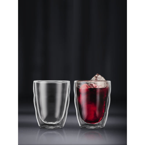 Bodum Pilatus Double Wall 350ml Medium Glass 6 Piece Set