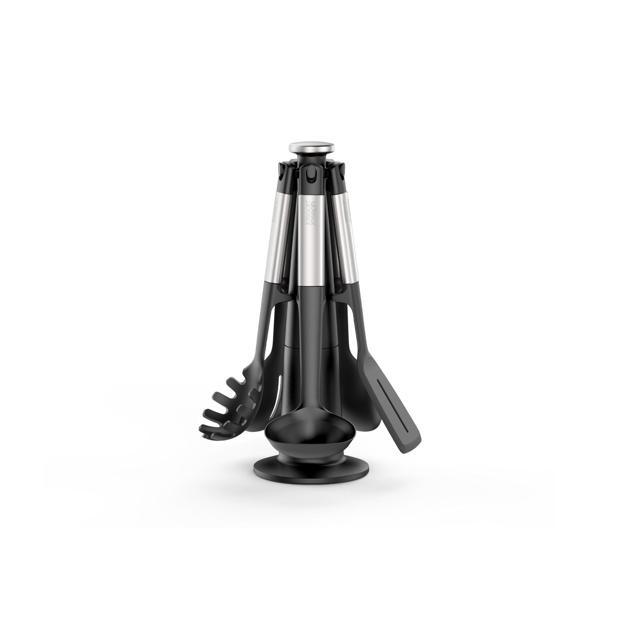 Joseph Joseph Elevate Silicone 5 Piece Carousel Set - Black