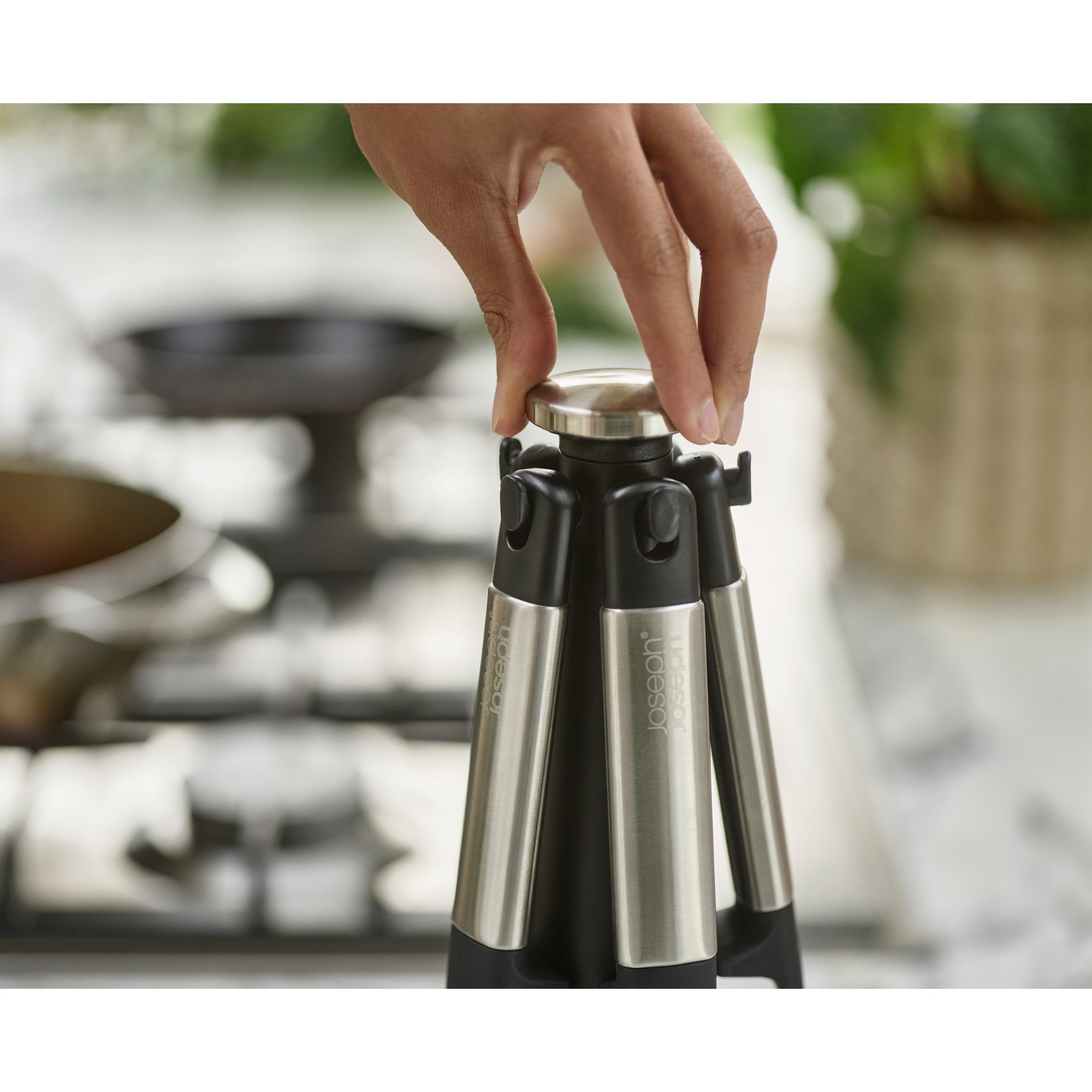 Joseph Joseph Elevate Silicone 5 Piece Carousel Set - Black