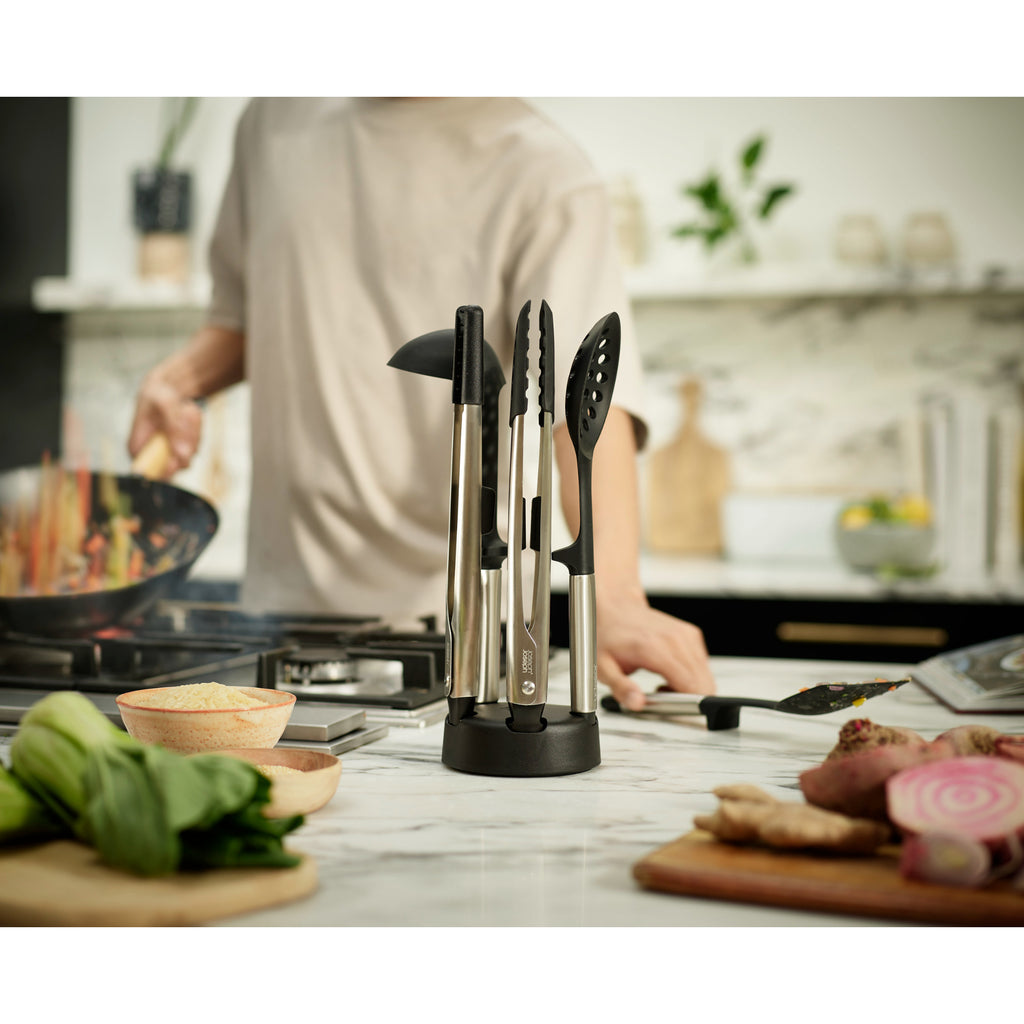 Joseph Joseph Elevate Fusion 5 Piece Utensil Set - Silver