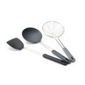Joseph Joseph Elevate Fusion 3 Piece Wok Set - Silver
