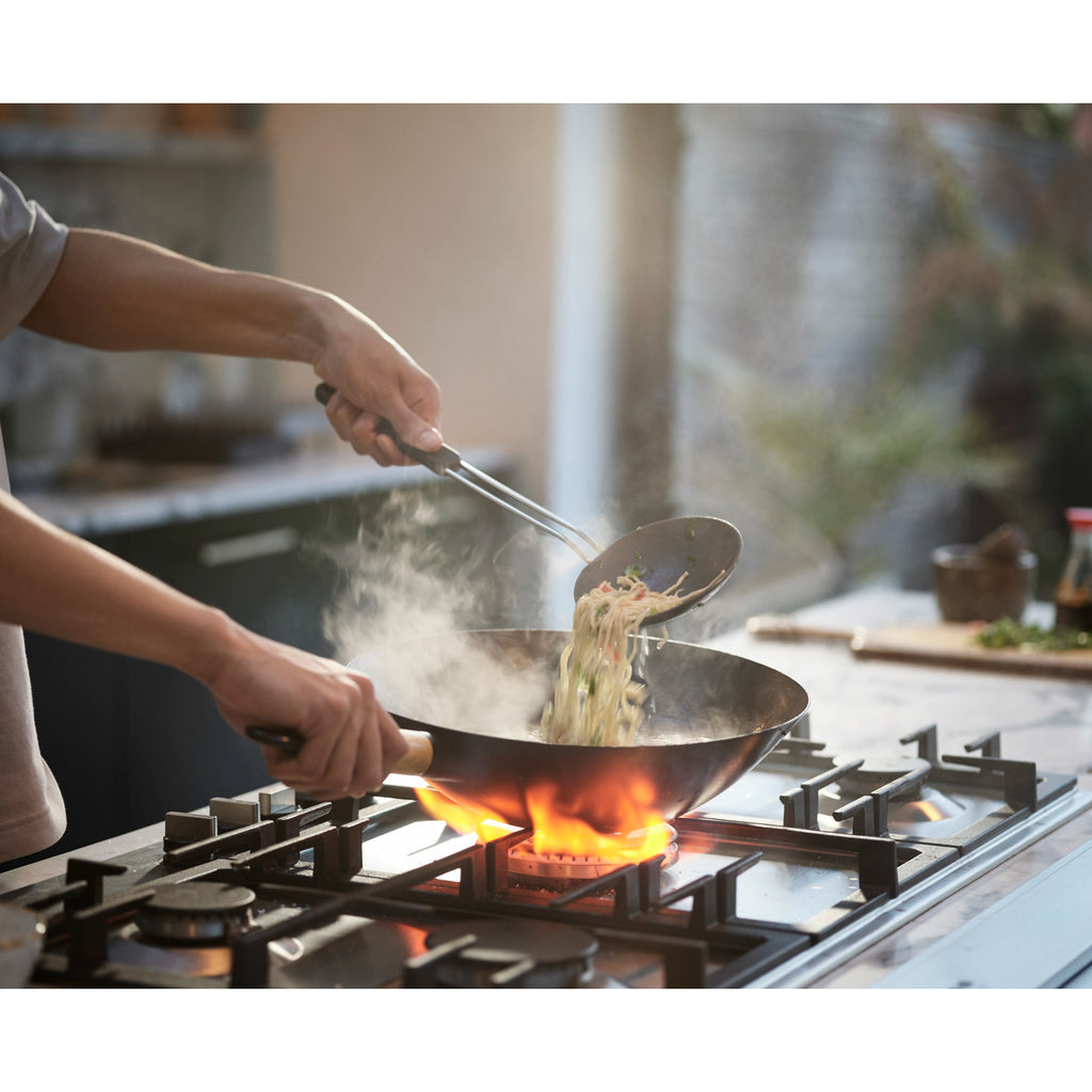Joseph Joseph Elevate Fusion 3 Piece Wok Set - Silver