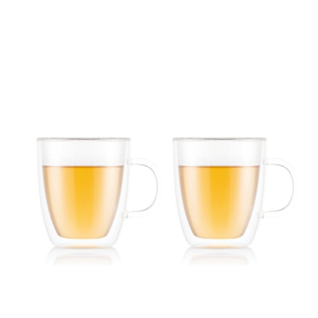 Bodum Bistro Double Wall 450ml Mug 6 Piece Set