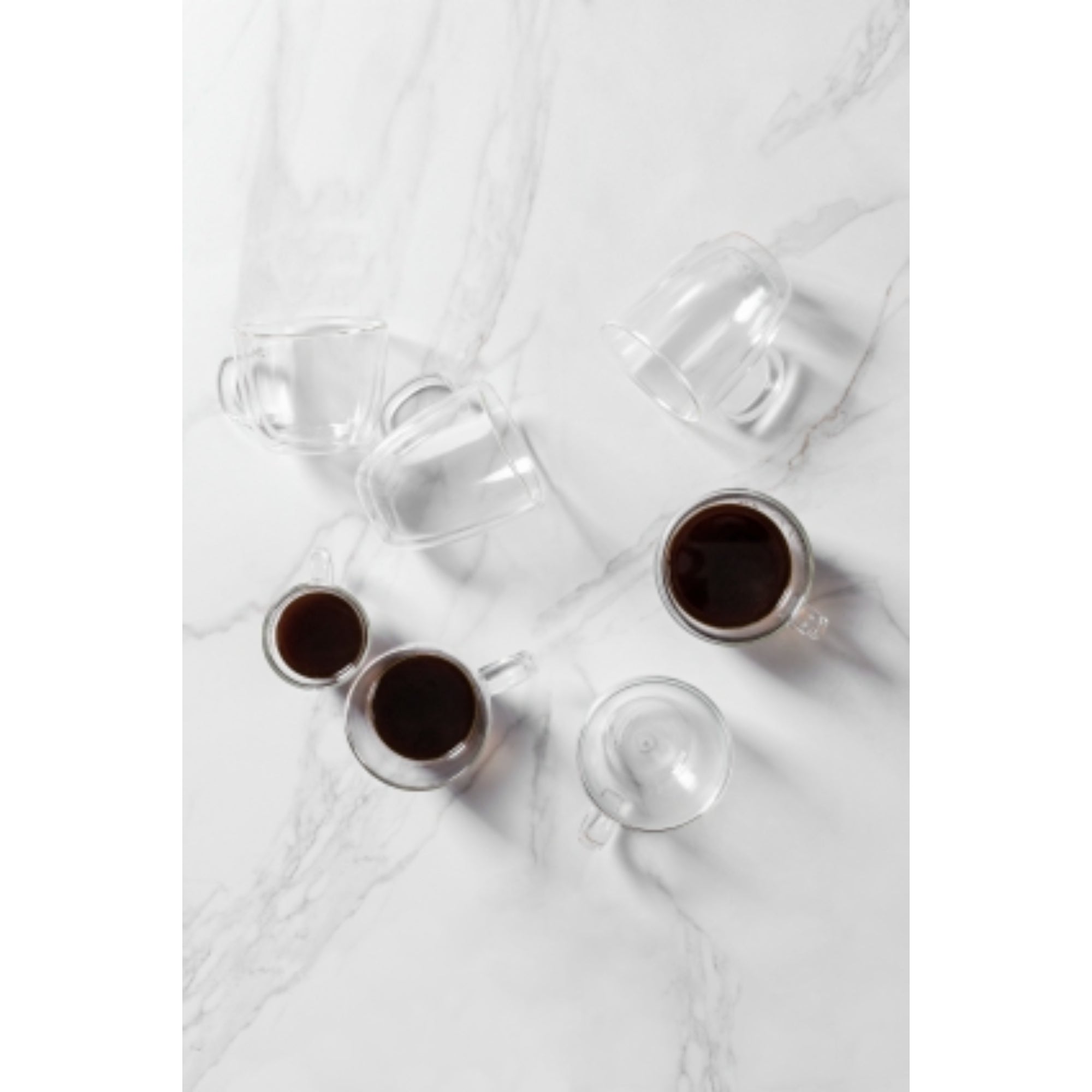 Bodum Bistro Double Wall 450ml Mug 6 Piece Set