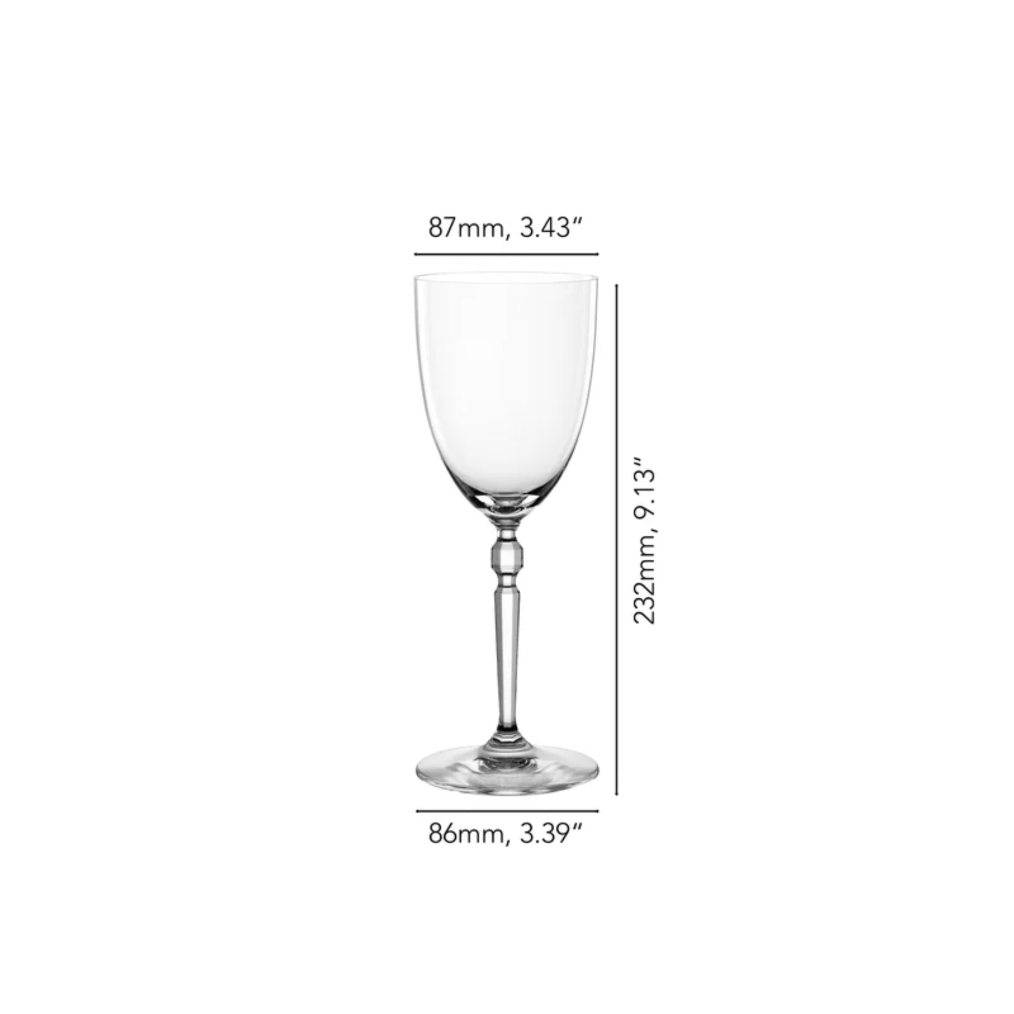 Nachtmann Heritage Wine 2 Piece Glass Set