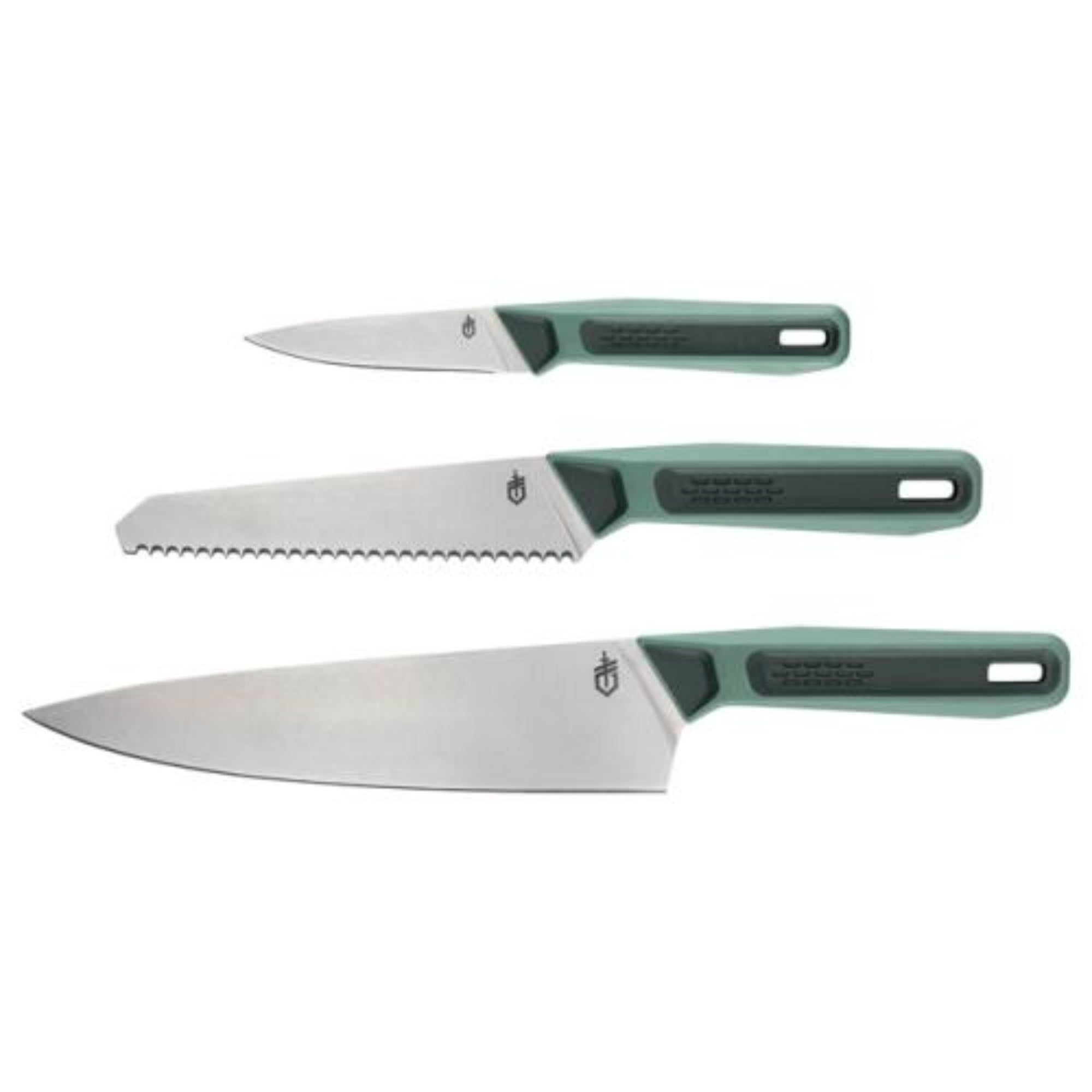Gerber ComplEAT Cutting Board & Camp Knife Set -Green