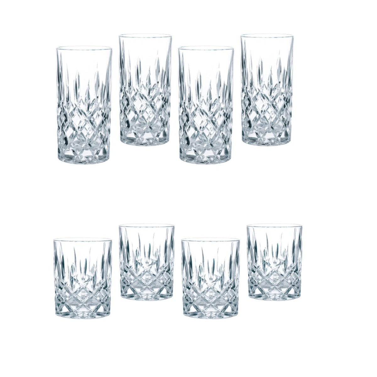 Nachtmann Noblesse Barware 8 Piece Set - Clear