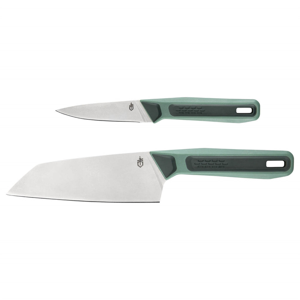 Gerber ComplEAT Cutting Board & Camp Knife Set -Green