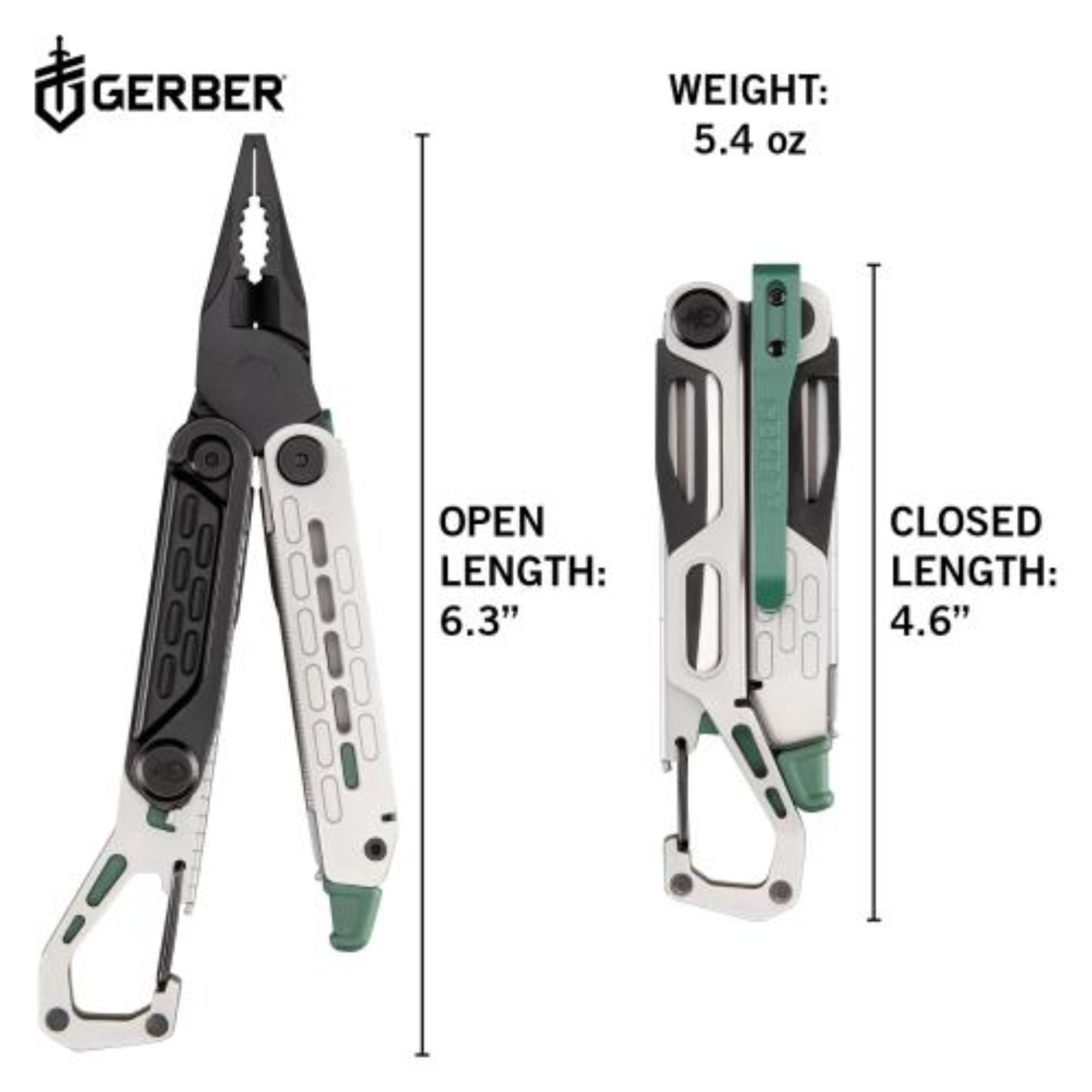 Gerber Stakeout Spark - Black/Silver/Baltic Haze