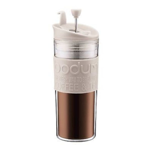 Bodum 350ml Travel Press Coffee Maker - White