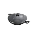 Pyrolux Pyrostone 36cm Wok with Lid - 11818 - Black