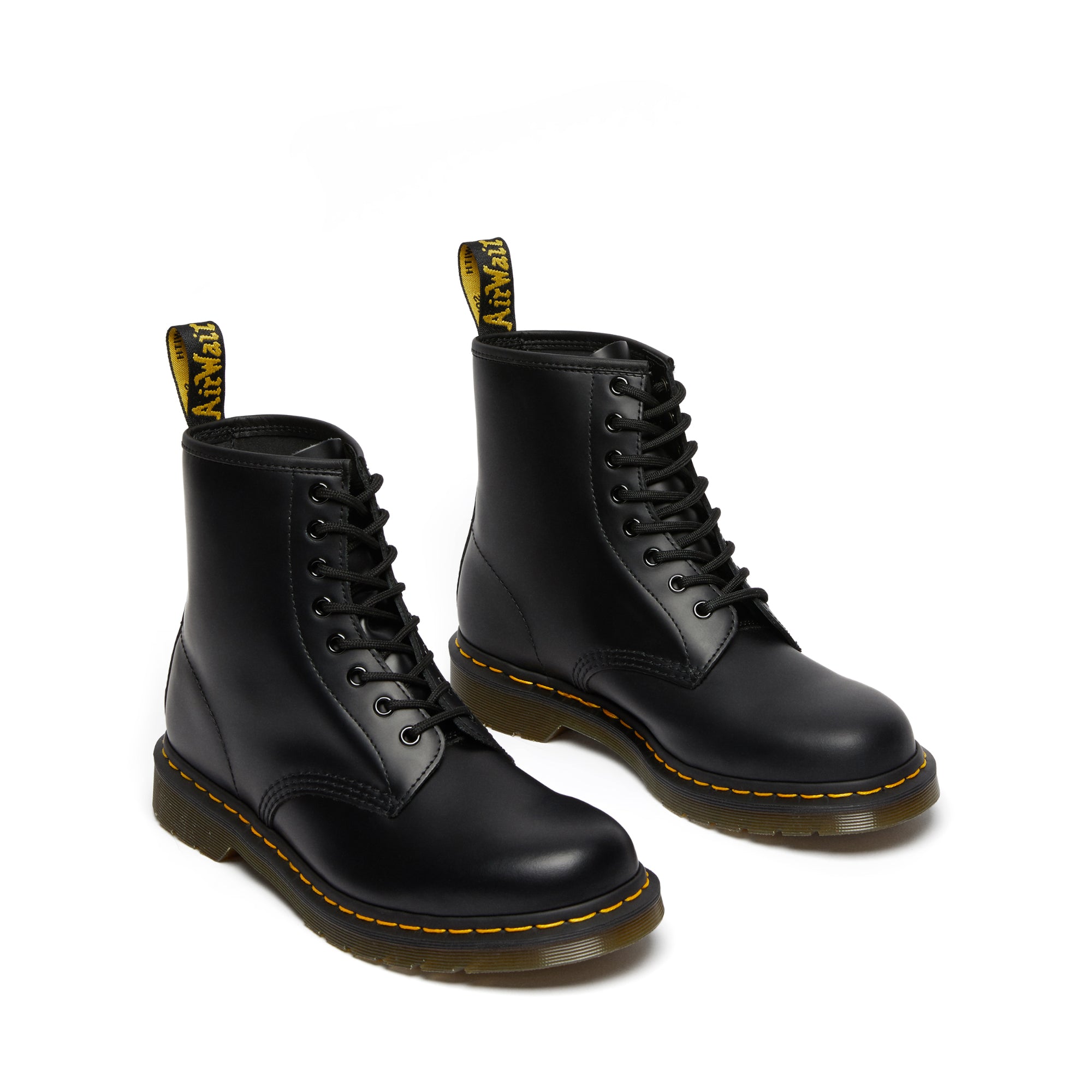 Dr. Martens 1460 Smooth Black Boots - Size 6