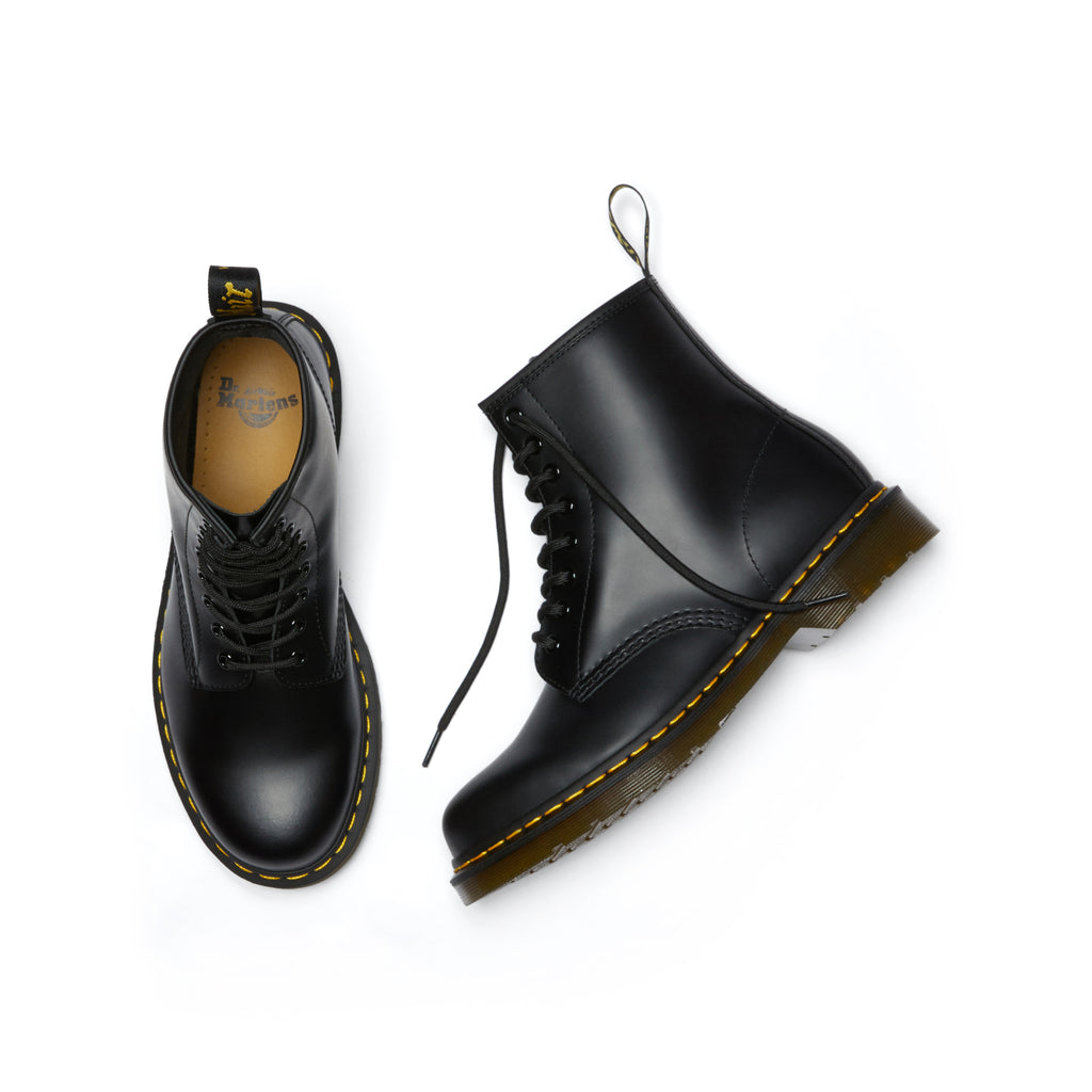 Dr. Martens 1460 Smooth Black Boots - Size 6