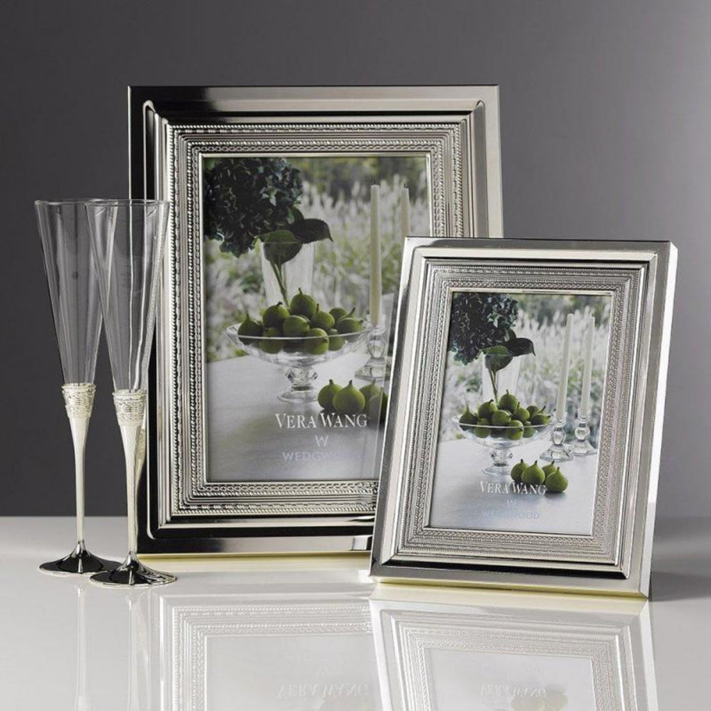 Wedgwood Vera Wang With Love Picture Frame - Silver