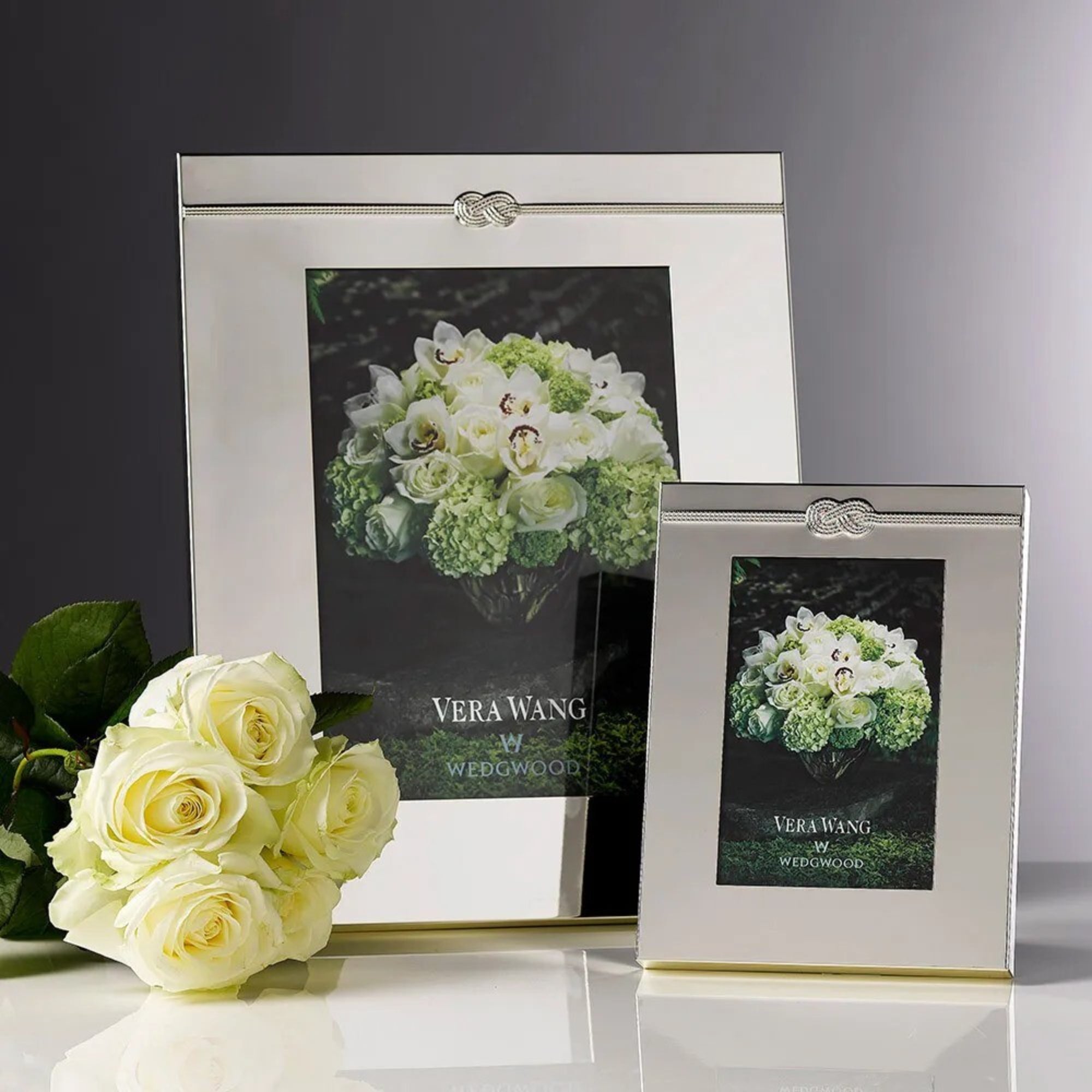 Wedgwood Vera Wang Infinity Picture Frame - Silver